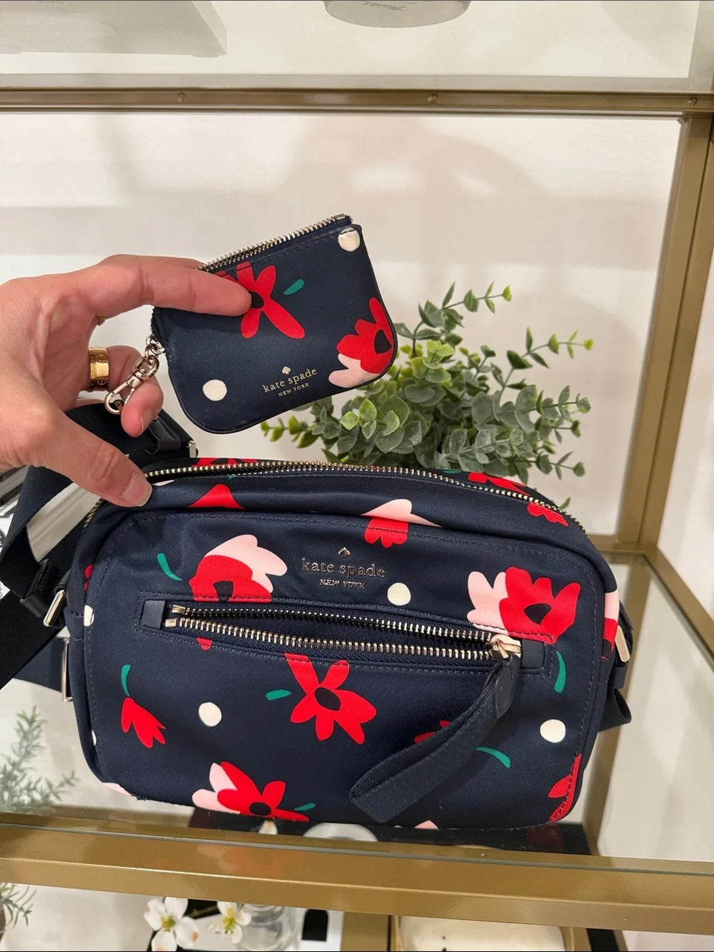 Kate Spade Chelsea Whimsy Floral Camera Bag